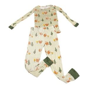 Angel Dear Bamboo Bigfoot Bbq‎ Outdoor Pajama Set